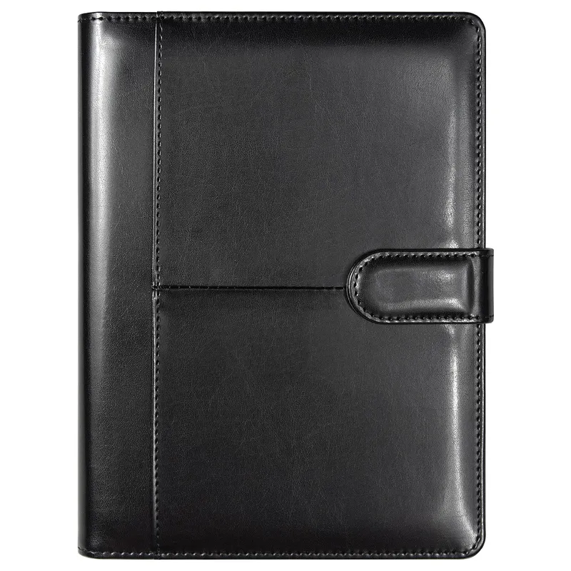 Ежедневник в суперобложке Country Business Pristine A5+, черный, недатированный, с магнитным клапаном, в твердой обложке c поролоном, в подарочной коробке