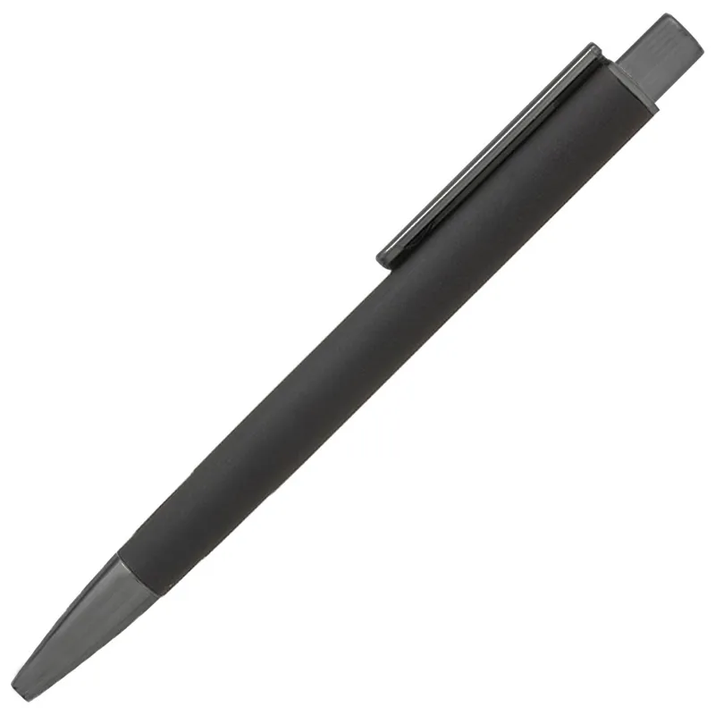 Ручка шариковая, Lotte Soft Touch Gun Metall Requis, черная