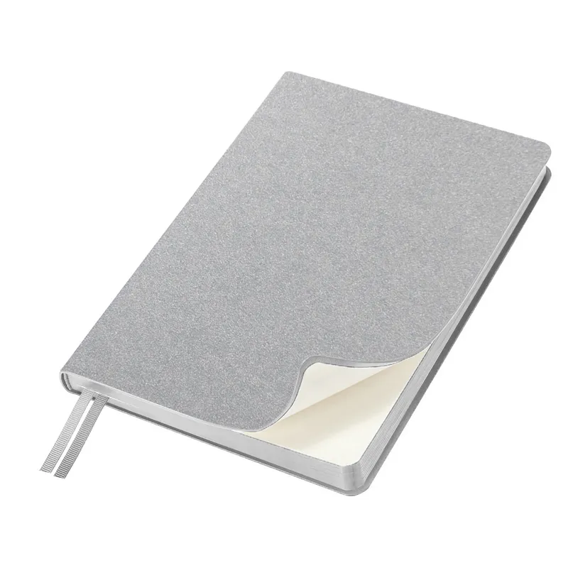 Ежедневник Flexy Cristal de quartz А5, серый, недатированный, в гибкой обложке