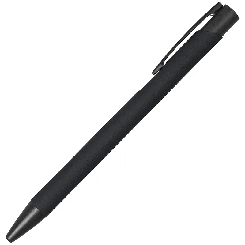 Ручка шариковая Legend Soft Touch Monochrome Requis, черная