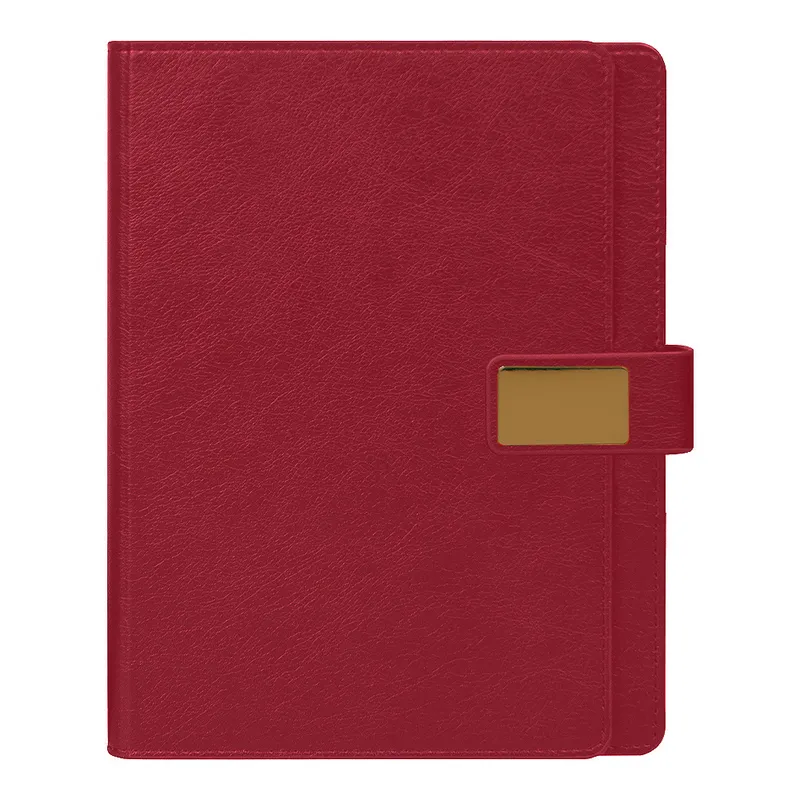 Ежедневник в суперобложке Country Alfa Mocco Business Edition B5, полутвердый, бордовый с золотом