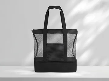 Сумка для шопинга и пляжа «Coolmesh» с изотермическим отделением внизу