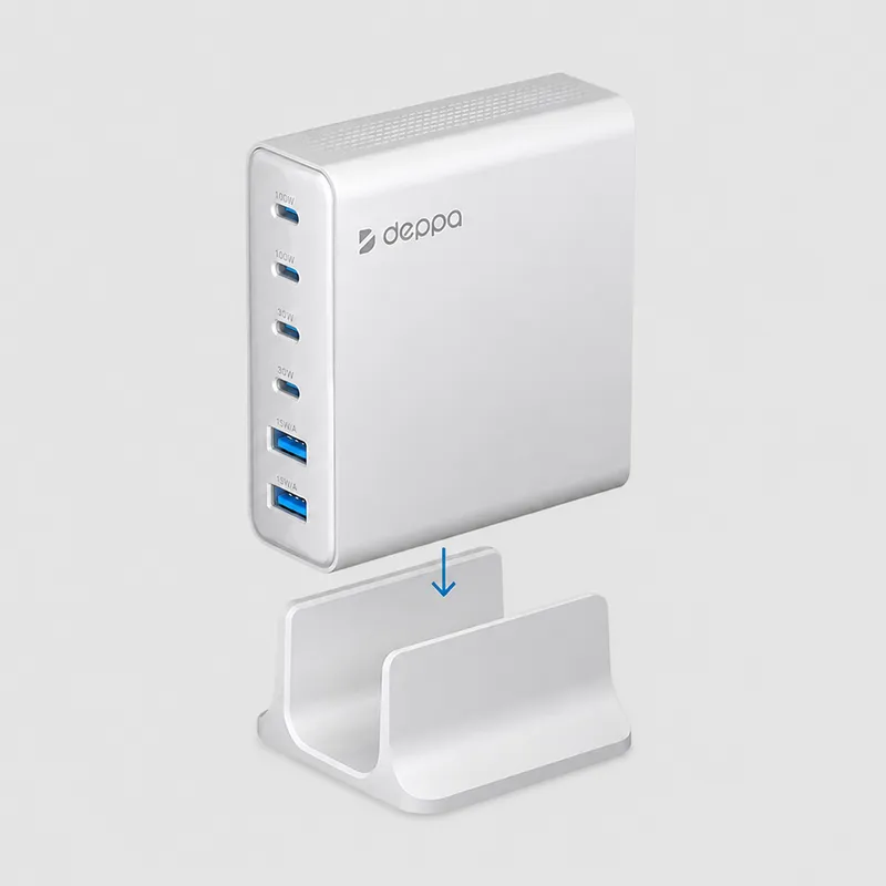 Зарядная станция 4xUSB Type-C, 2xUSB, PD, QC, 160Вт