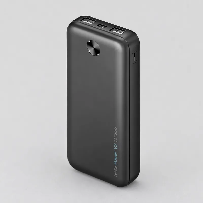 Внешний АКБ NRG Power V2 10000 мА-ч, 2A, 2xUSB