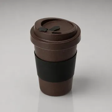 Стакан из кофе с силиконовой манжетой «Latte»