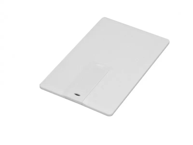 USB 2.0- флешка в виде пластиковой карты с откидным механизмом