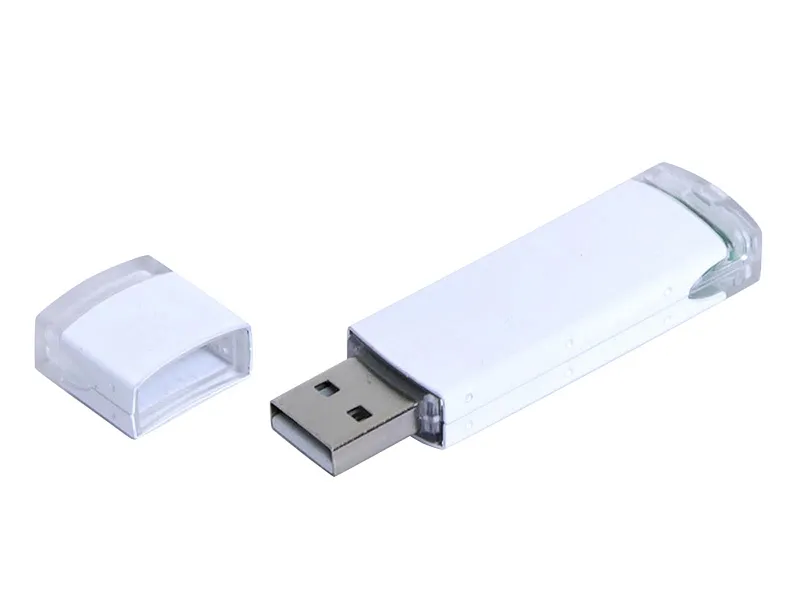 USB 2.0- флешка промо прямоугольной классической формы