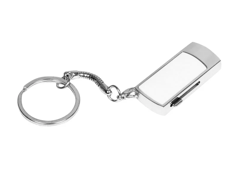 USB 2.0- флешка с выдвижным механизмом и мини чипом