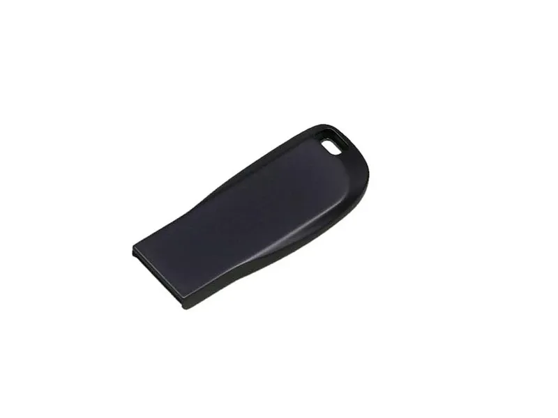 USB 2.0- флешка компактная с мини чипом и овальным отверстием