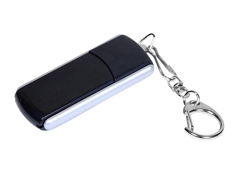 USB 3.0- флешка промо с прямоугольной формы с выдвижным механизмом