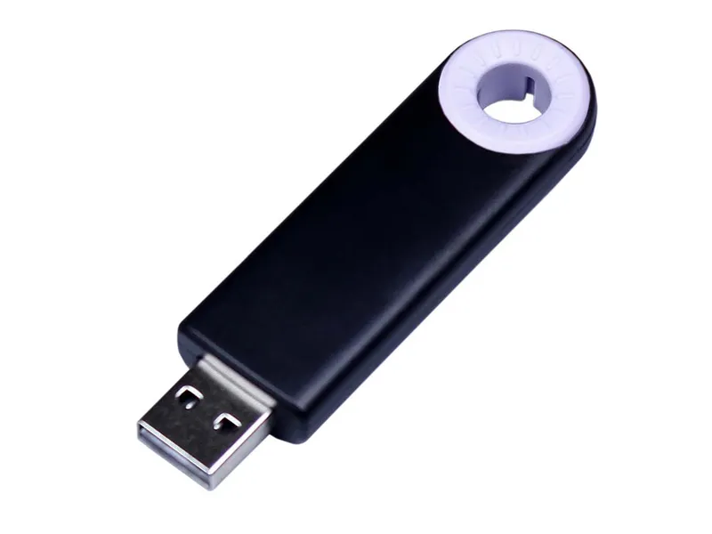 USB 3.0- флешка промо прямоугольной формы, выдвижной механизм