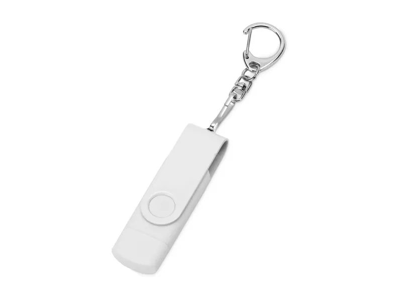 USB 3.0/micro USB/Type-C - флешка 3-в-1 с поворотным механизмом