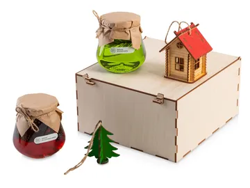 Подарочный набор «Decoration Deluxe» 2.0 с двумя видами варенья