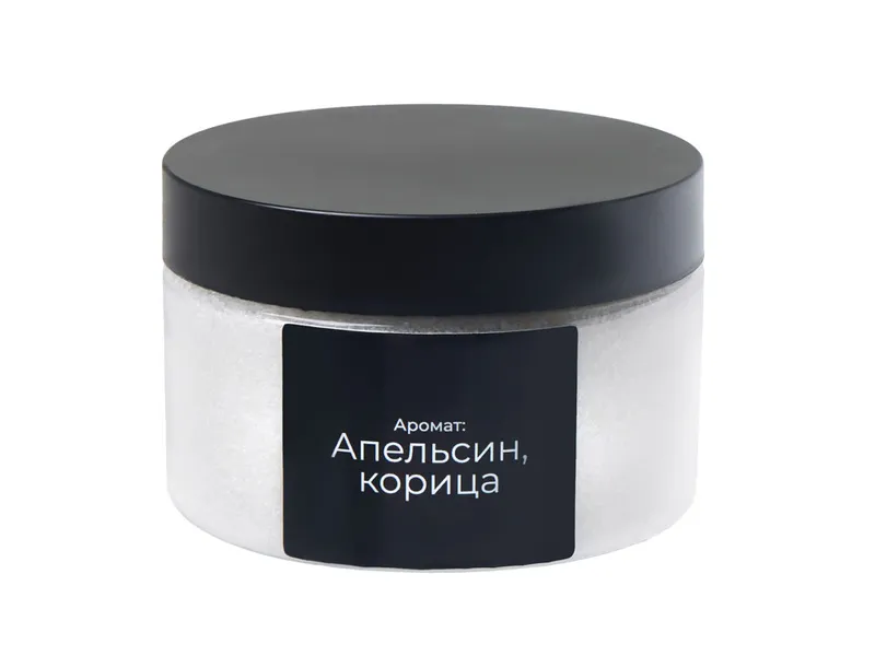 Магниевая соль для ванны с апельсином и корицей «Solora»