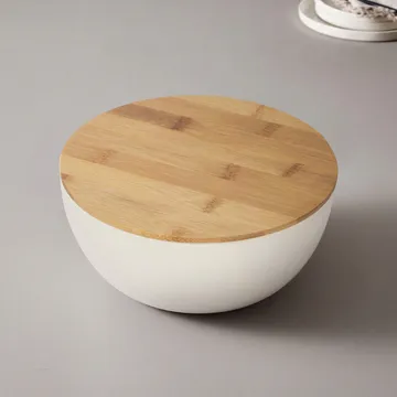 Салатник из натуральных волокон с бамбуковой крышкой «Bowl»