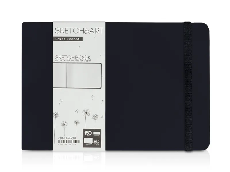 Скетчбук «Sketch & Art» 150 г/м2, soft-touch
