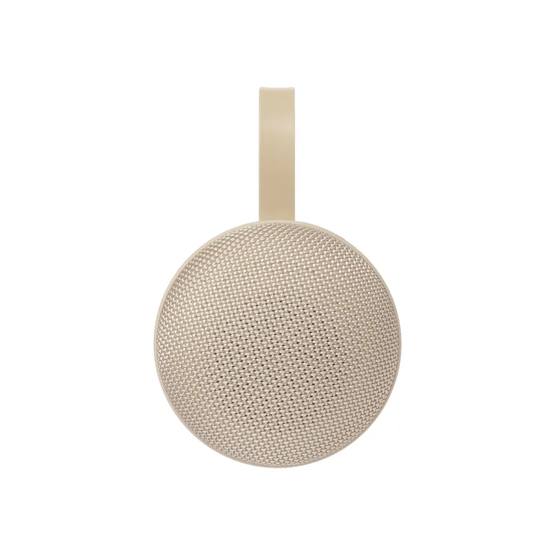 Беспроводная колонка Сэнд (Sand) 900 mAh, бежевая
