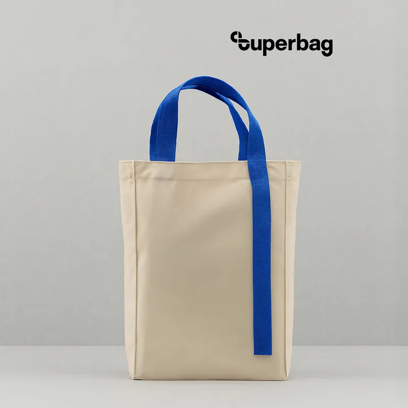 Шоппер Superbag Pack (M) (неокрашенный с синим)