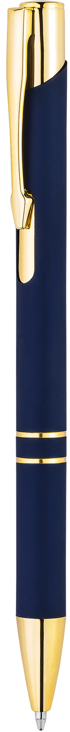 Ручка KOSKO SOFT GOLD Темно-синяя 1029.14